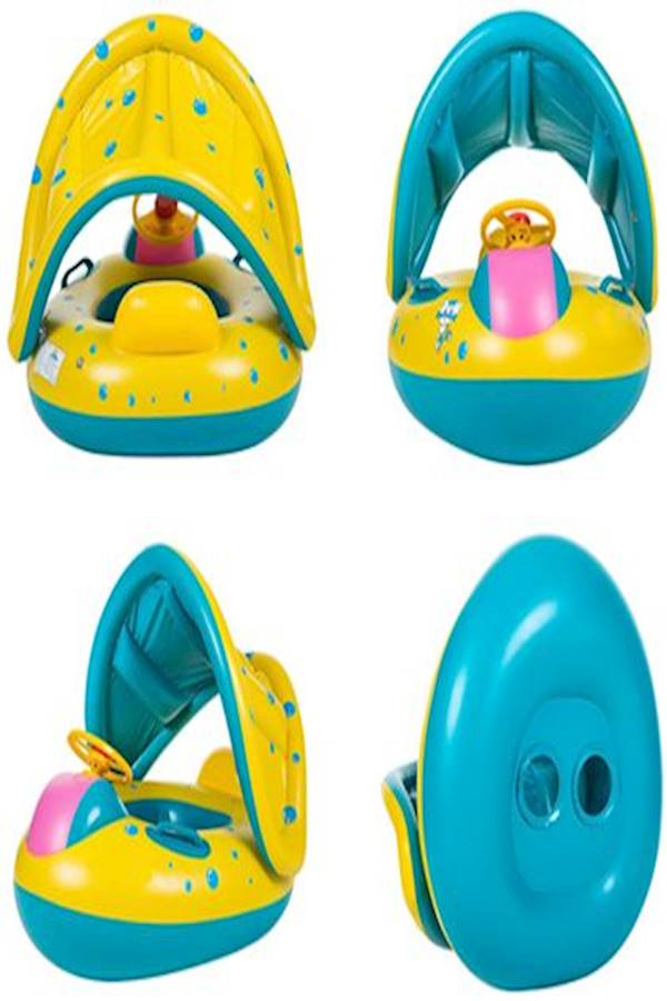 HAPPYTOYS Inflatable Baby Swim Float Ring  - Image 4