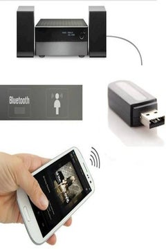 Generic Bluetooth USB Wireless Music Audio Receiver - AUX - 3.5mm  - Image 5