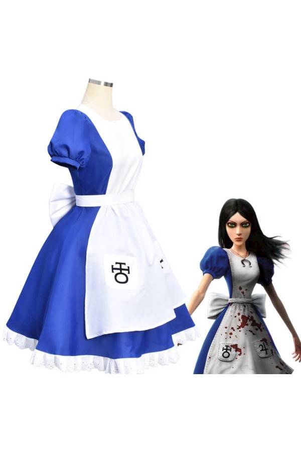 زي للحفلات التنكرية لشخصية أليس من فيلم Liangiao Alicemadness Returns - Image 2