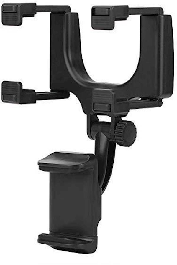 Car Rearview Mobile Holder Black - Image 1