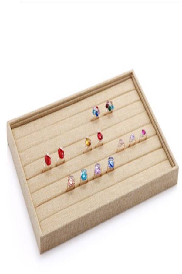 Generic Wooden Rectangular Organizer Tray  - Image 2