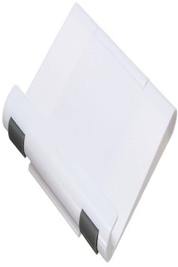 Generic - Universal Foldable Table Desktop Desk Stand Holder Cradle For Phone Tablet White - Image 1