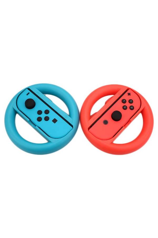 Generic - 2-Piece Nintendo Switch Controller Wheel Set - Wireless - Image 1