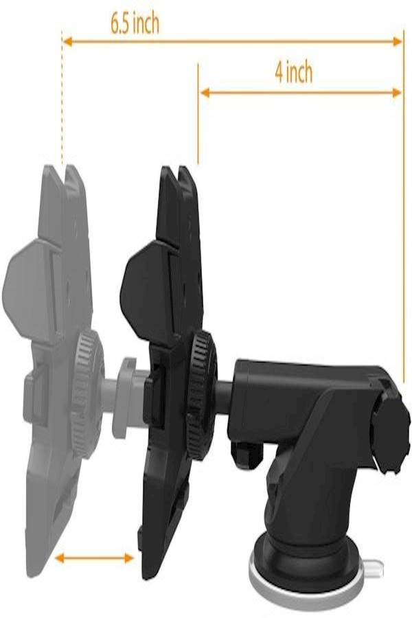 Easy One Touch 2 Universal Car Mount for Smartphones Black - Image 4