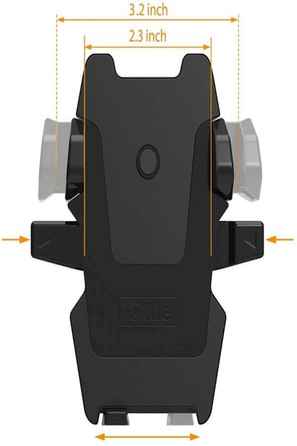 Easy One Touch 2 Universal Car Mount for Smartphones Black - Image 5