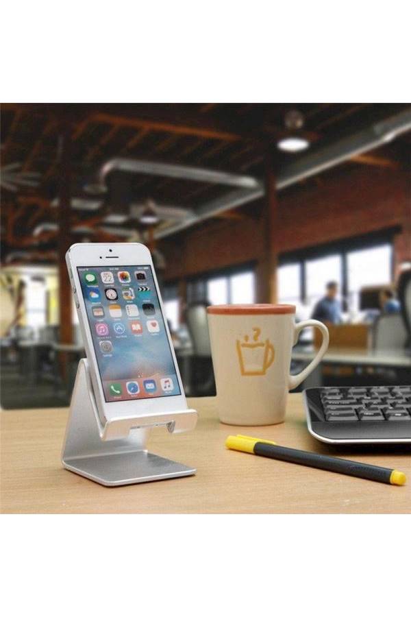 Aluminum Mobile Desk Stand Silver  - Image 4