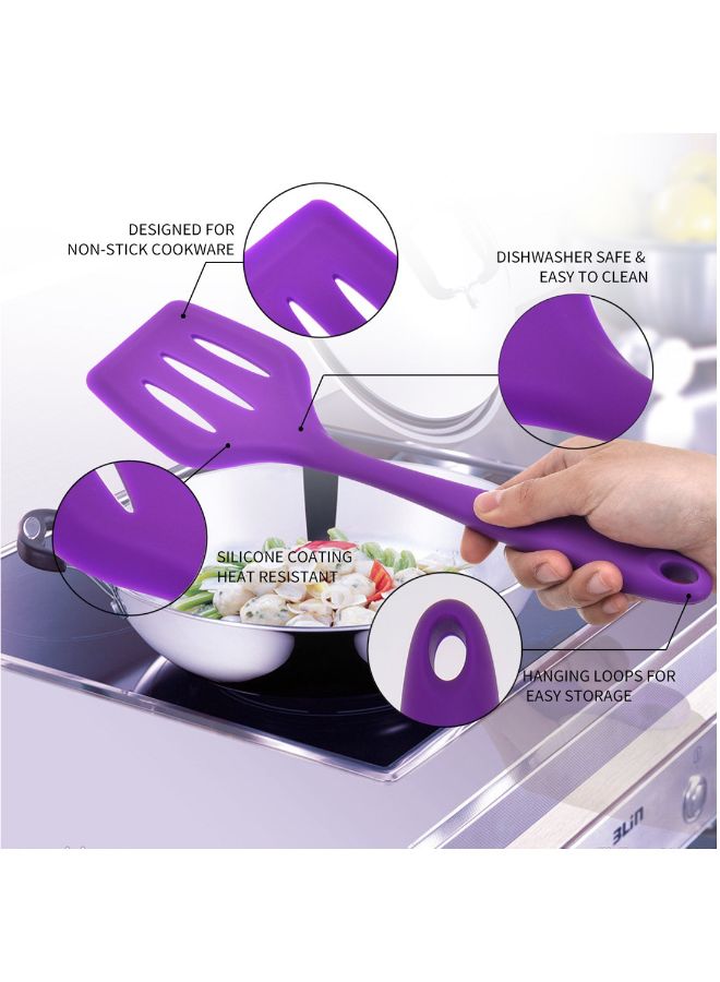 طقم أدوات مطبخ مكون من 10 قطع متعدد الألوان 15x10x17سم - Image 3