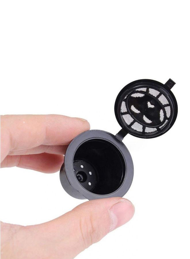 6-Piece Capsule Coffee Filter Black 6 x 7 x 8 centimeter Black 6 x 7 x 8centimeter - Image 3