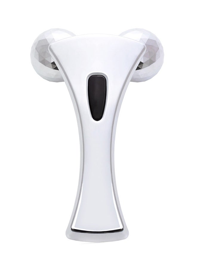 Sharpdo 3D Dual Head Face Massager White 15 x 9.8cm