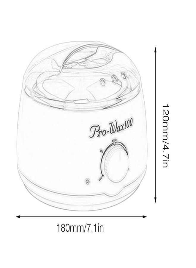 Sharpdo Pro Paraffin Wax Warmer Pink 7.1 x 4.7inch - Image 4