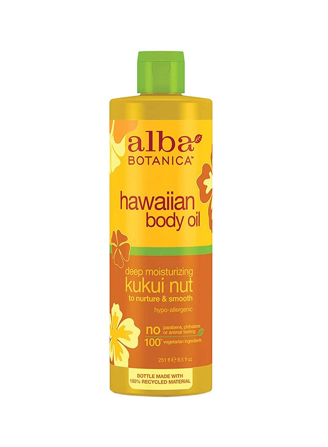 Deep Moisturizing Kukui Nut Hawaiian Body Oil
