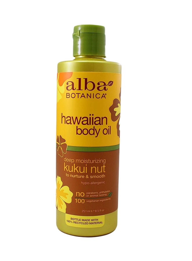 زيت الجسم بخلاصة نبات الألوريتس الهاوائي