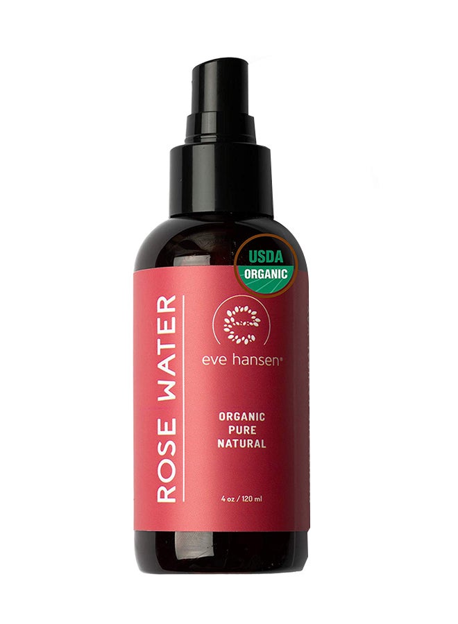 إيفي هانسن - Certified Organic Rose Water Face Toner - Skin Reviving, Soothing, and Hydrating Natural Skin Toner - Reduce Pores, Eye Puffiness, Inflammation, and Redness - Image 1