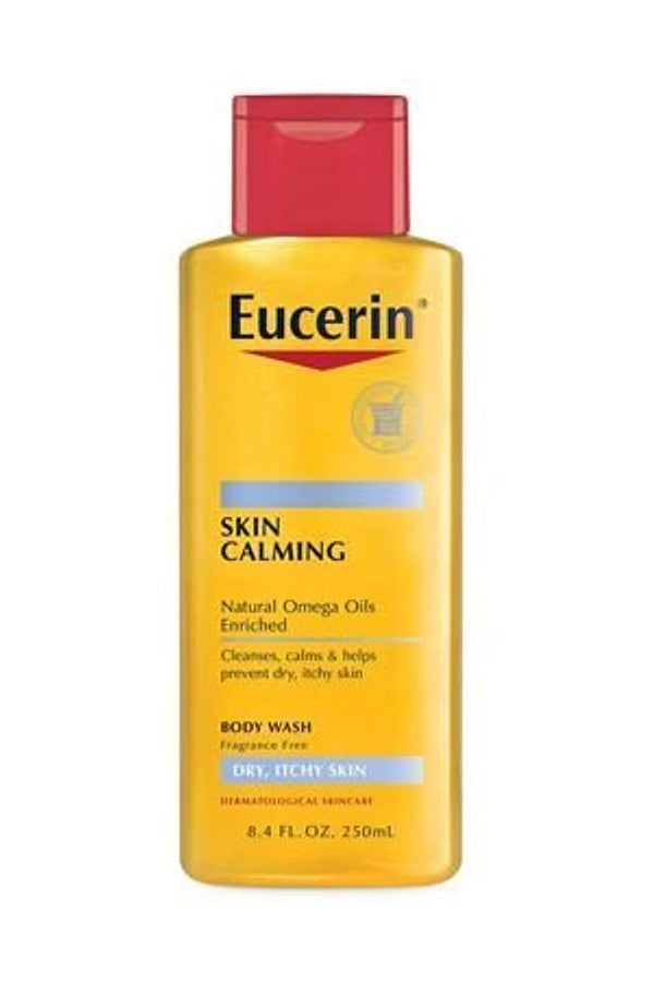 Eucerin - Calming Body Wash Daily Shower With Oil, 8.4 oz (Pack of 2) - Image 1