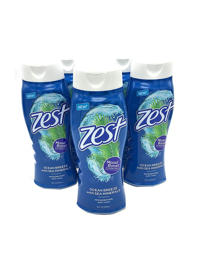 6-Piece Ocean Breeze Body Wash 532ml - v1555567831/N23800416A_1