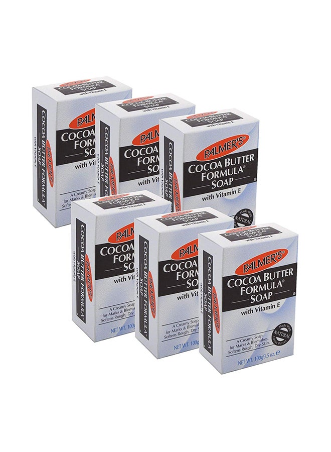 PALMER'S - Pack Of 6 Cocoa Butter Formula Creamy Soap - Image 1