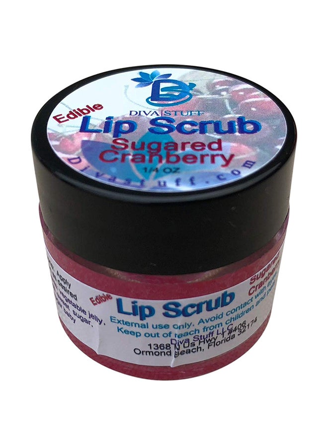 Diva Stuff Lip Scrub Sugared Cranberry
