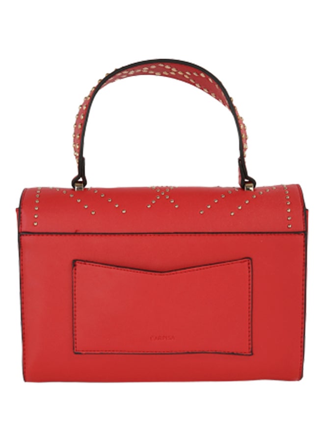 CARPISA - Jefferson Satchel Bag Red - Image 1