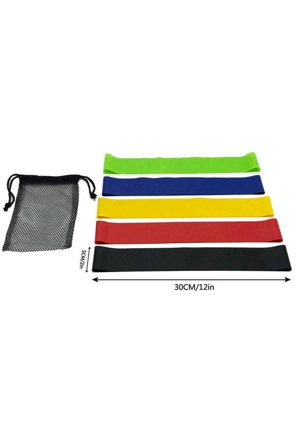 Set Of 11 Resistance Exercise Bands