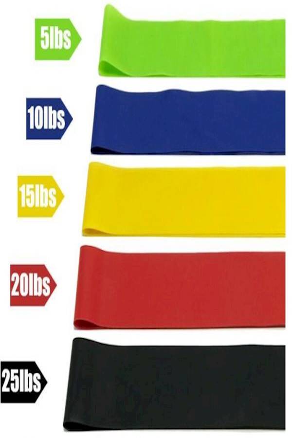 Set Of 11 Resistance Exercise Bands