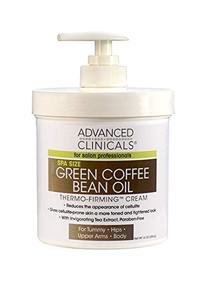 Advanced Clinicals Green Coffee Bean Oil Thermofirming Cream