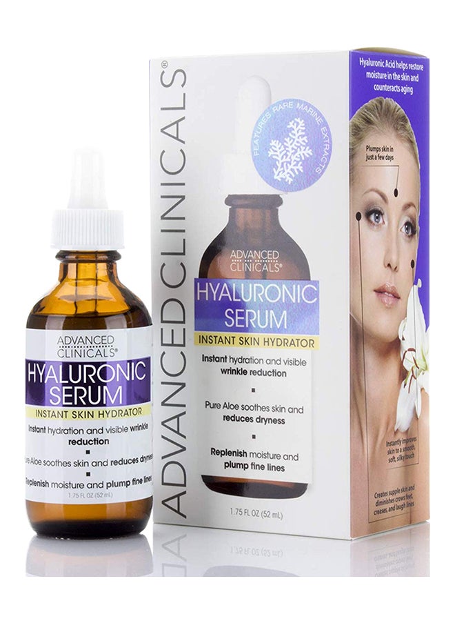 Advanced Clinicals Hyaluronic Acid Face Serum
