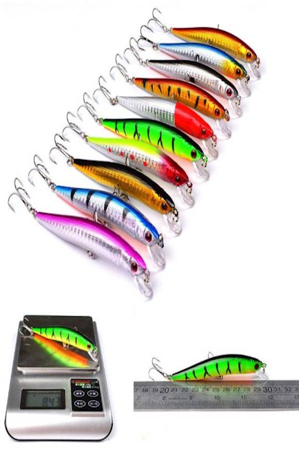 Generic 20 Mixed Colors Fishing Lures Spoon Bait  - Image 3