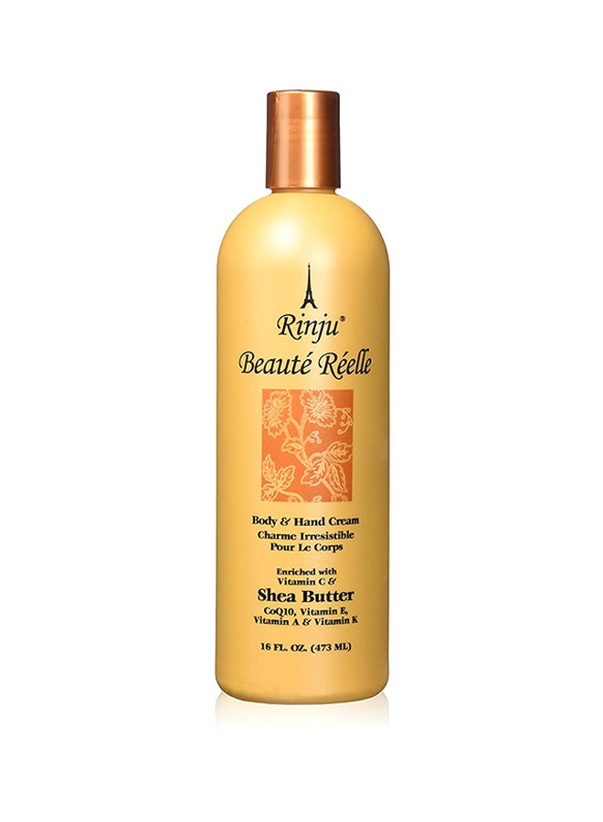 RINJU Beaue Reelle Body And Hand Lotion, 16 Ounce
