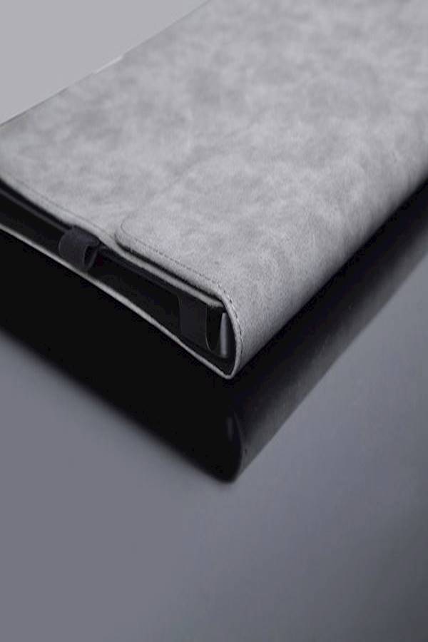 Generic - Microsoft Surface 12.3Inch Pro 6 Case South Africa'S Sheep Leather Folio Stand Cover With Stylus Holder Compatible With Surface Pro 5/ 4 / 3 - Image 1