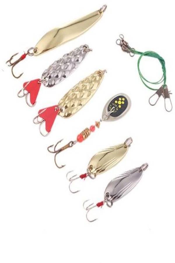 Generic 101 Pcs Fishing Lure Set Hard And Soft Bait Hook With Tackle Box  - Image 5