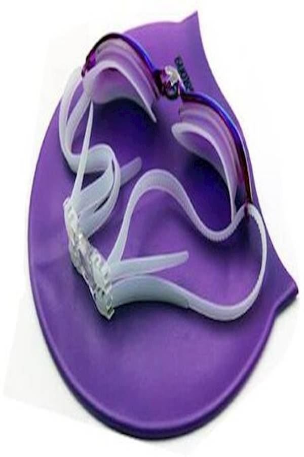 Generic Swimming Set With Nose Clip Ear Plug Caps Goggles 3 Piece  - Image 2