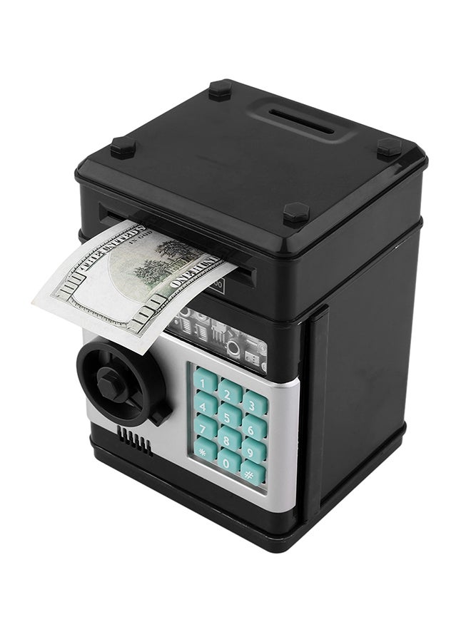 Kids Electronic Money Safe Box Password Saving Bank ATM for Coins and Bills - Image 2