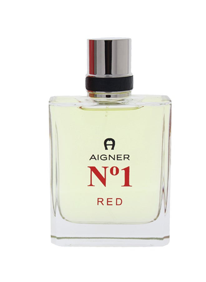 AIGNER Number One Red EDT 100ml - Image 1