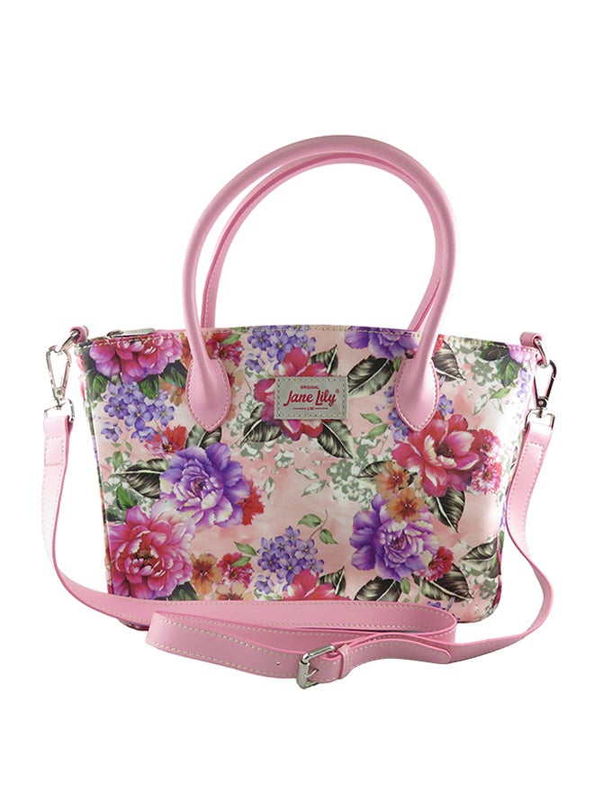 Floral Design Tote Bag Multicolour - v1555586622/N22895572A_1