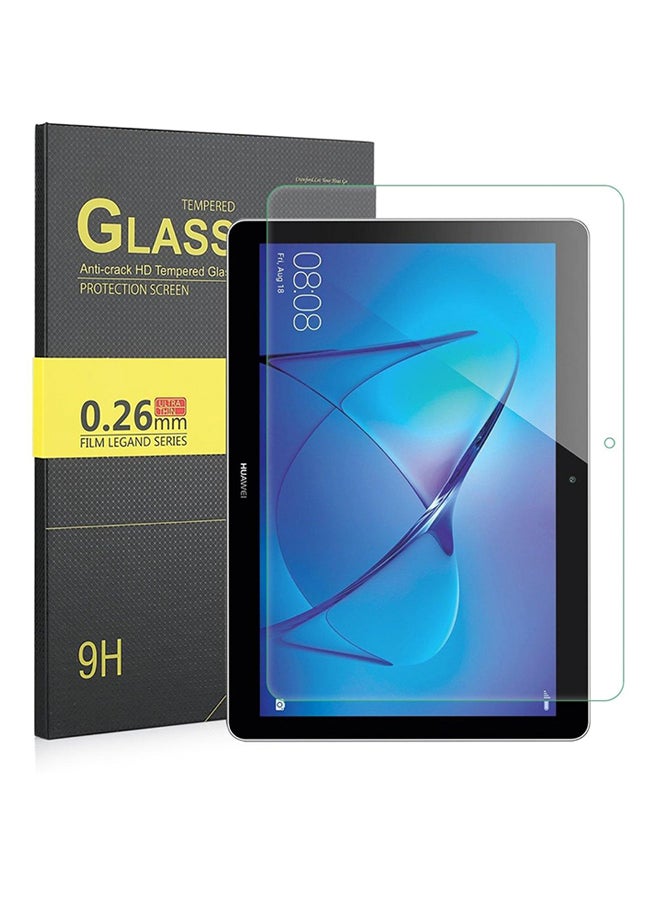 Kingstore - IVSO Huawei MediaPad T3 10 Screen Protector, Tempered Glass Screen Protector with 9H Hardness for Huawei MediaPad T3 10, Clear - Image 1