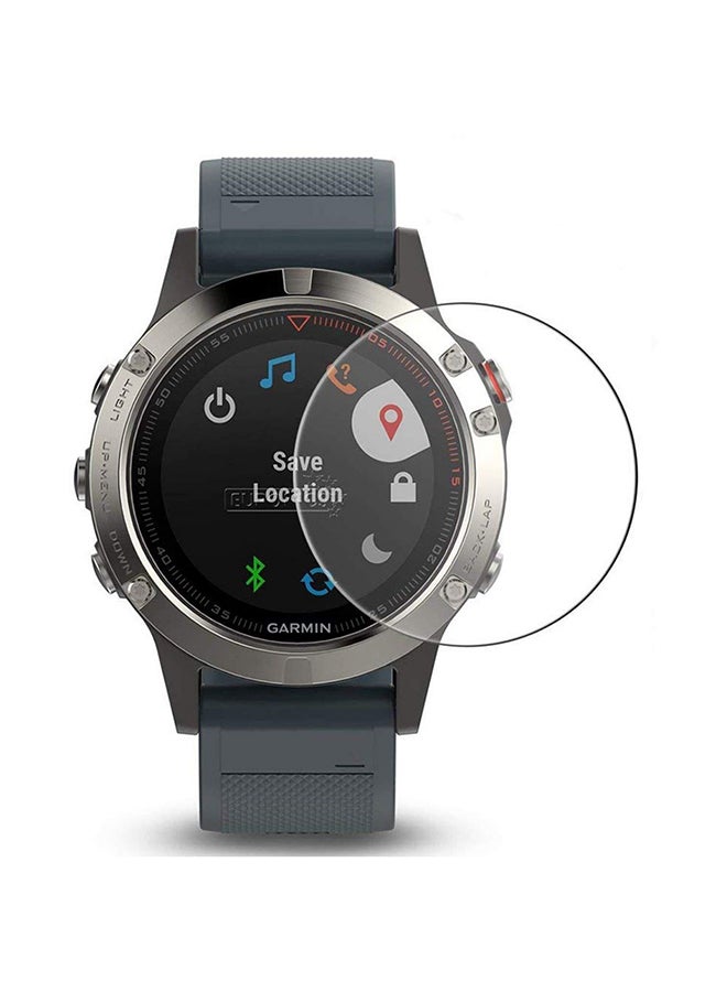 For Garmin Fenix 5 PLUS, Fenix 5 PLUS Sapphire - HD Tempered Glass Screen Protector