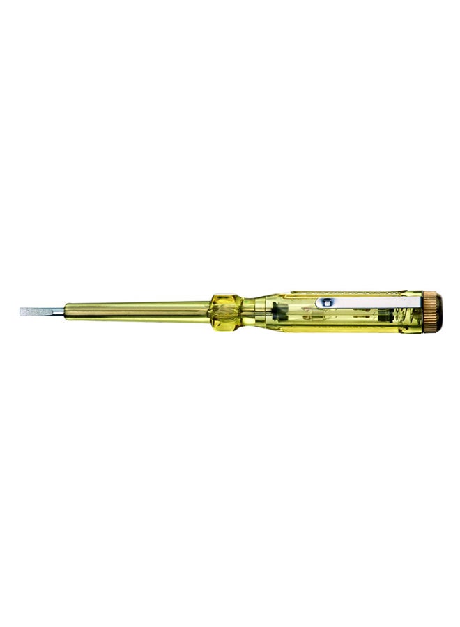 Stanley Analog Voltage Tester Gold/Silver 