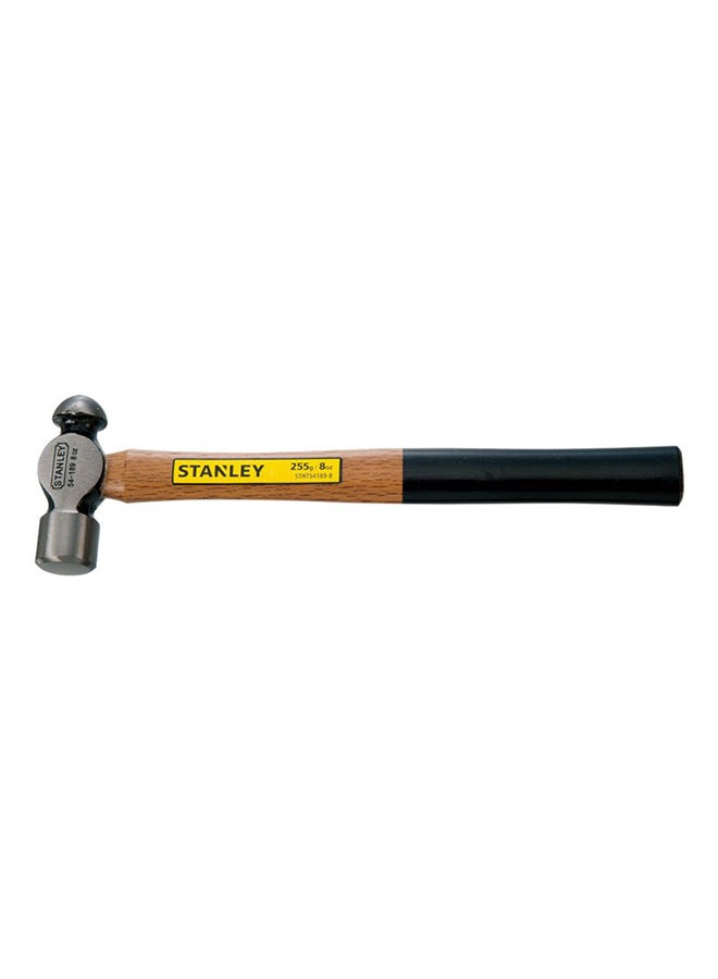 Stanley Stht54189-8  Wood Handle Ball Pein Hammer Brown/Black/Silver