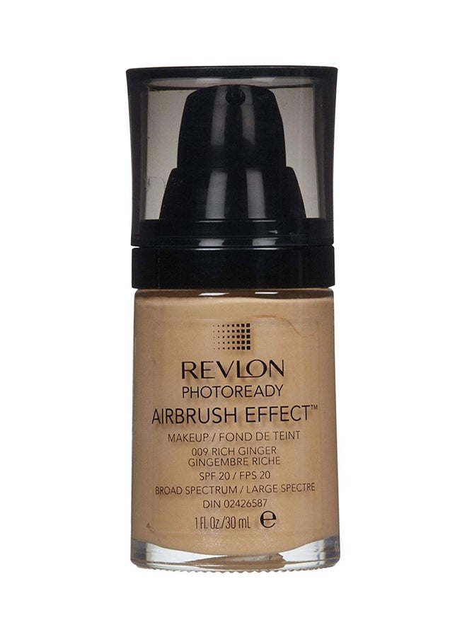 Revlon Photoready Airbrush Effect Makeup Foundation SPF 20 Rich Ginger 