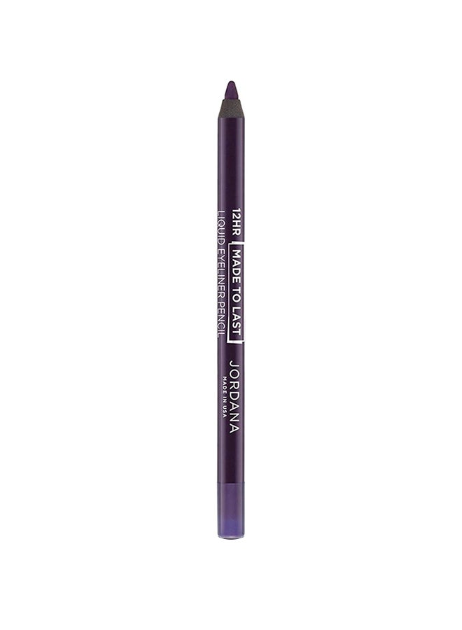 JORDANA - Jordana 12 Hour Made To Last Liquid Eye Liner - Purple Fix Purple Fix - Image 1