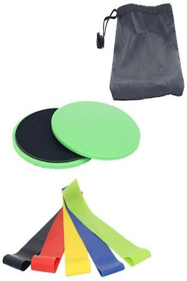 Generic 5 Pcs Yoga Fitness Resistance Loop Exercise Bands - Image 1