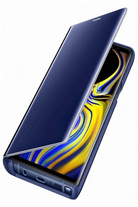 Clear View Standing With Out Sensor For Samsung Note 9 Blue