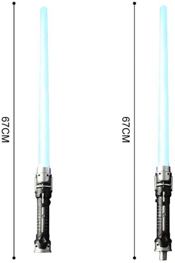 سيف الليزر لايت سيبر بإضاءة LED من سلسلة أفلام Star War لمحاربة أعداء المجرة - Image 3