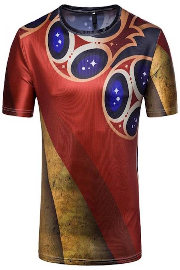 Generic 2018 Football World Cup Jersey Commemorative Personality Football Leisure Sports Short-Sleeved T-Shirt L Code T05