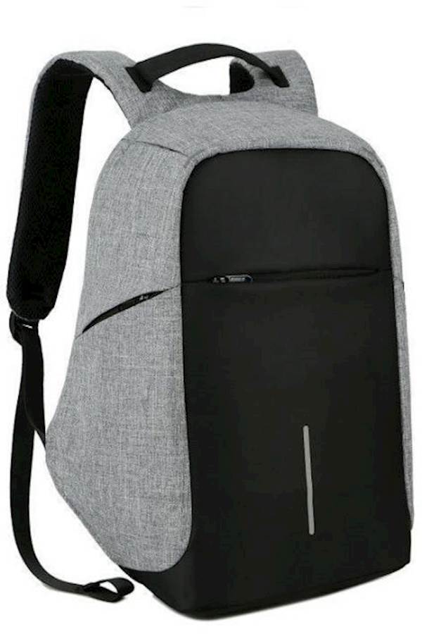 Multifunction Usb Charging 15Inch Laptop Backpacks Grey  - Image 3