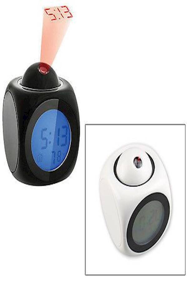 Generic - LED Back Light Projection Alarm Clock Model E10373 - Image 1