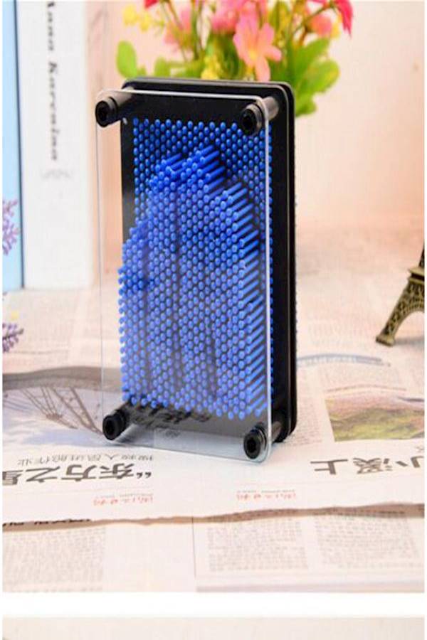 Blue 3D Clone Fingerprint Needle Painting - Image 5