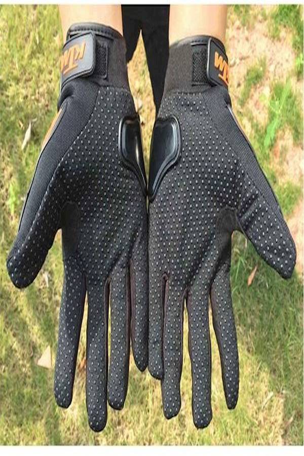 كي تي ام طقم قفازات تغطي الأصابع بالكامل لركوب الدراجة، من قطعتين L - Image 5