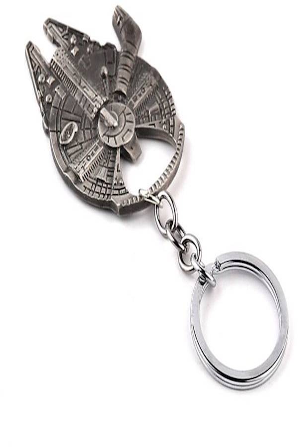 Key Ring Pendant Decoration Spaceship Shape Bottle Opener Movie Product 