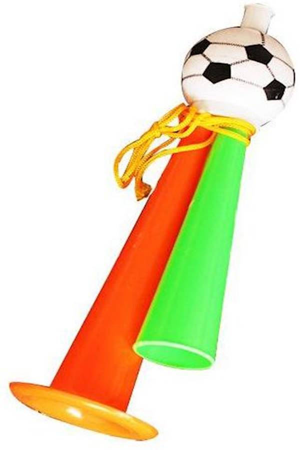 2019 Football World Cup In Russia Fans Cheering Trumpet Large ( Pack Of 5 Pcs)  - Image 1